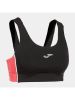 Joma Biustonosz sportowy w kolorze czarno-różowym