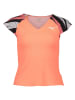 Mizuno Funktionsshirt in Orange/ Schwarz