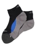 Mizuno Sportsocken in Schwarz/ Blau/ Grau