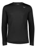 Mizuno Laufshirt "Impulse Core in Schwarz