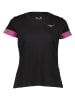 Mizuno Shirt in Schwarz/ Pink