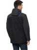 Jack Wolfskin 3in1-Funktionsjacke "Taubenberg" in Schwarz