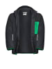 Jack Wolfskin Fleecejacke "Ice Curl" in Schwarz/ Grün
