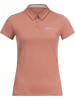 Jack Wolfskin Koszulka polo "Prelight Trail" w kolorze łososiowym