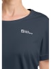 Jack Wolfskin Funktionsshirt "Tech T" in Dunkelblau