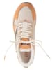 Mizuno Leder-Sneakers "Wave Rider B" in Orange/ Beige