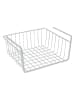 metaltex Koszyk "Babatex" w kolorze białym do szafki - 30 x 14 x 26 cm