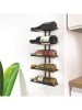 metaltex Weinregal ''Wine-Wall'' in Schwarz - (B)24 x (H)44 x (H)9 cm