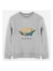 WOOOP Sweatshirt "Nope" in Grau