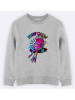 WOOOP Sweatshirt "Frog keep calm" in Grau