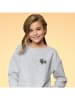 WOOOP Sweatshirt "Girl gang cour" in Grau