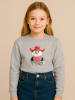 WOOOP Sweatshirt "Rodeo cat" in Grau/ Bunt