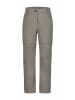 Icepeak Spodnie funkcyjne Zipp-Off "Kano" w kolorze szarobrązowym