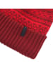 Icepeak Gebreide muts "Hull" rood