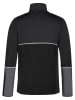 Icepeak Fleecejacke "Falkner" in Schwarz/ Grau