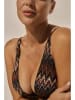 Kinga Bikini "Palermo" w kolorze brązowo-czarnym