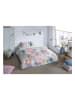 Pure Microvezel beddengoedset "Lucy" wit/meerkleurig