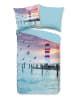 Pure Mikrofaser-Bettwäsche-Set "Lighthouse" in Bunt