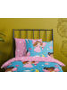 Good Morning Komplet pościeli w kolorze błękitno-jasnoróżowym