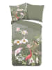 Good Morning Beddengoedset "Lesli" groen