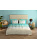 Good Morning Beddengoedset "Beach" lichtblauw/beige
