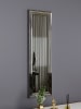Evila Wandspiegel "Boss" transparant/zilverkleurig - (B)30 x (H)90 cm