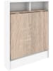 Evila Klaptafel "Bracked" naturel/wit - (B)70 x (H)90 x (D)15 cm