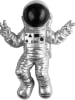 Evila Wanddekor "Cosmonaut" in Silber - (B)35 x (H)47 x (T)10 cm