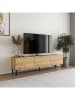 Evila TV-meubel "Felix" beige - (B)160 x (H)44,1 x (D)31,4 cm
