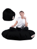 Evila Worek w kolorze czarnym do siedzenia - Ø 100 cm