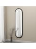 Scandinavia Concept Spiegel "Magnum" zwart - (B)40 x (H)120 x (D)2,2 cm
