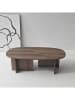 Evila Salontafel bruin - (B)120 x (H)38 x (D)60 cm