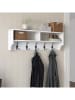 Evila Garderobe in Weiß - (B)120 x (H)37 cm