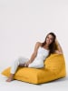 FLORIANE GARDEN Worek "Pyramid" w kolorze żółtym do siedzenia - 90 x 145 cm