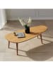 Evila Salontafel "Sweet" dennenkleurig - (B)115 x (H)38 x (D)50 cm