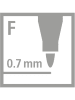 STABILO Viltstiften "STABILO Trio A-Z" - 30 stuks