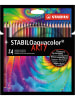 STABILO Aquarel-kleurpotloden "STABILO Aquacolor - Arty" - 24 stuks