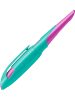 STABILO Schrijfleer-vulpen "Easy birdy"- veer A- rechtshandigen - turquoise/roze