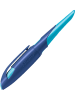 STABILO Schrijfleer-vulpen "Easy birdy" - veer A - rechtshandigen - turquoise/blauw
