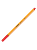 STABILO Fineliners ''STABILO point 88'' rood - 10 stuks