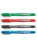 STABILO Ballpoints "STABILO worker+ colorful-medium" - 4 stuks