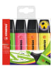 STABILO Markeerstiften "STABILO Boss" - 4 stuks