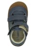 lamino Leren enkelsandalen donkerblauw