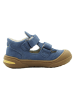 lamino Leren enkelsandalen donkerblauw