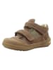 lamino Leren enkelsandalen lichtbruin