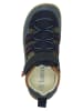 lamino Leren barefootenkelsandalen donkerblauw