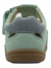 lamino Leren barefootenkelsandalen groen