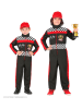 Carnival Party Kostuumpak "Formule 1 coureur" zwart/rood