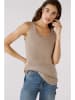 Oui Top in Beige