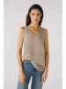 Oui Top in Beige